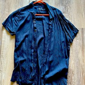 Abercrombie short sleeve button down